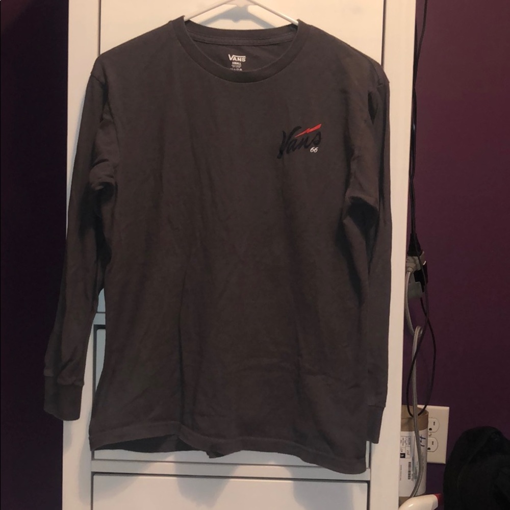 Grey vans long sleeve